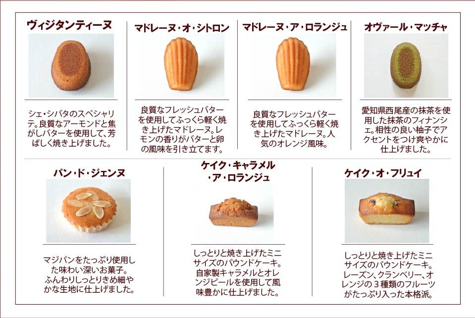 焼菓子詰合せ(小)　7個入