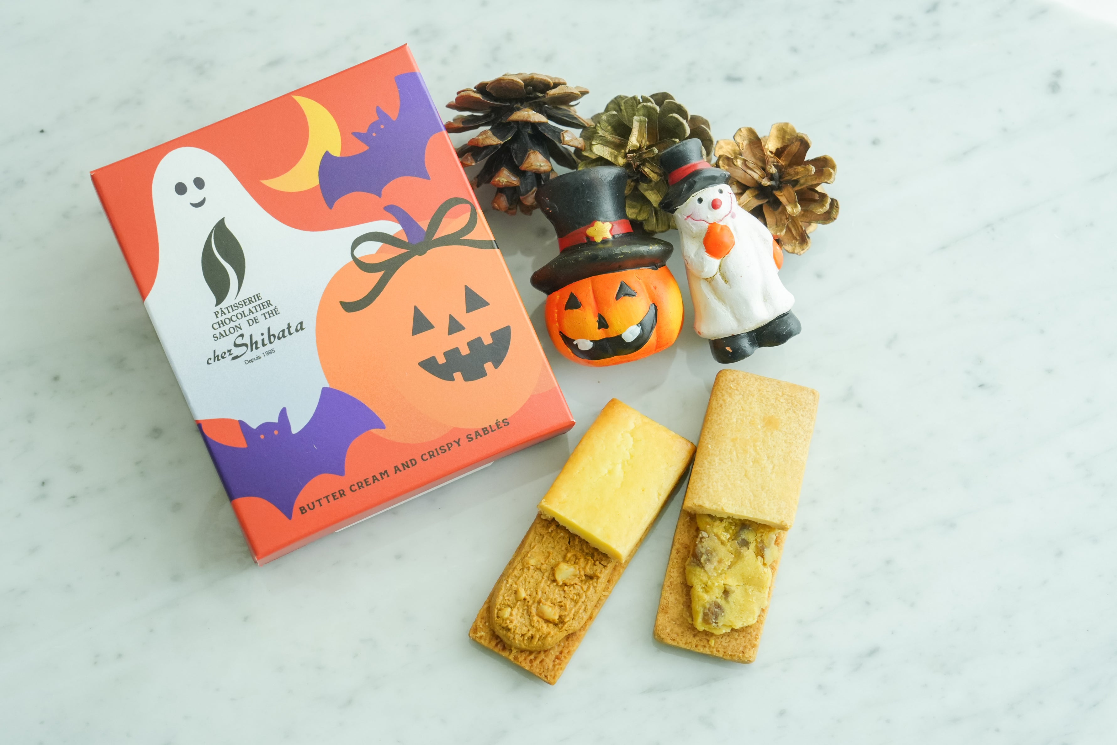 9月1日から販売開始　ハロウィンサブレサンド2個入