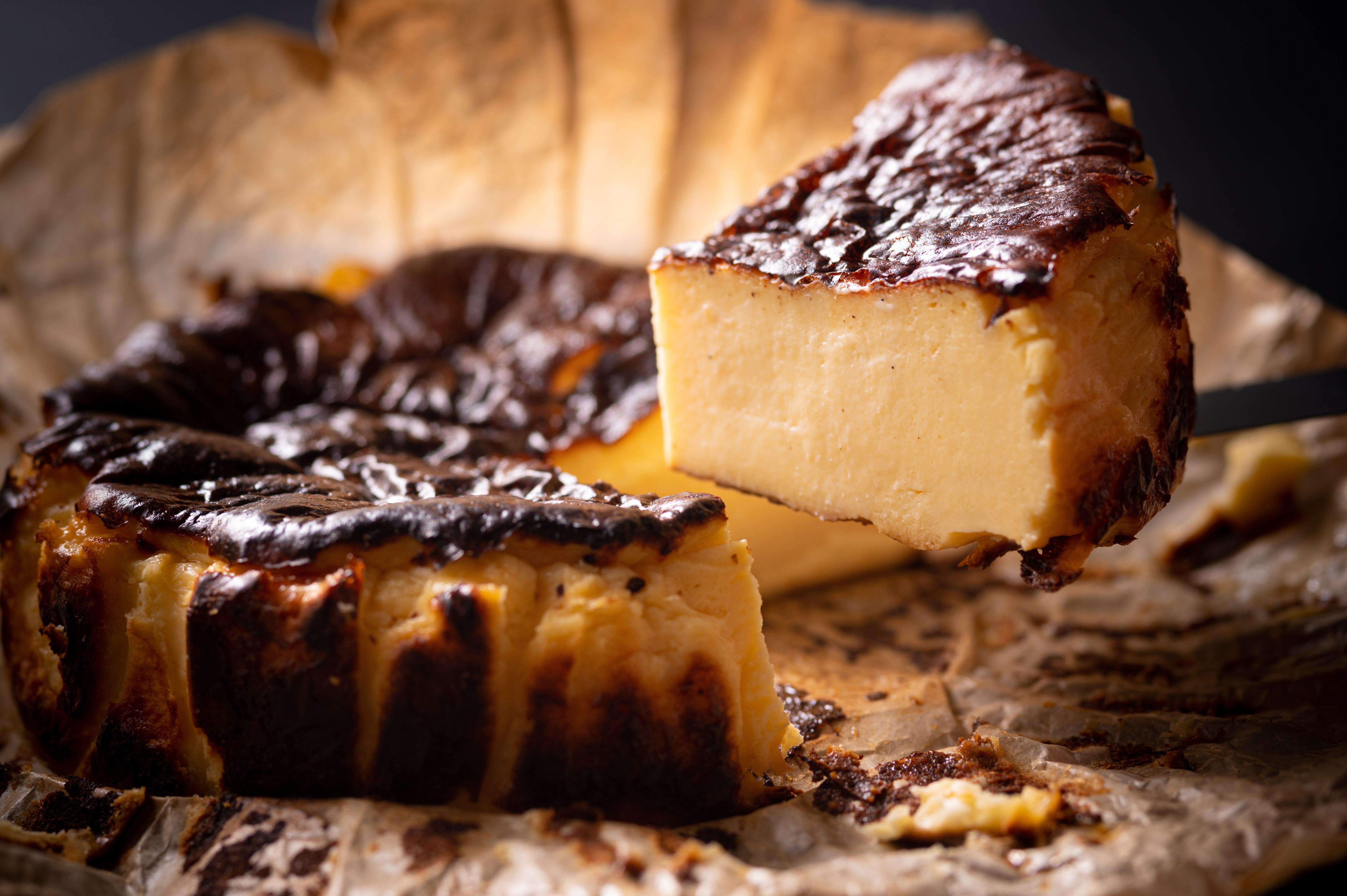 バーン　チーズケーキ